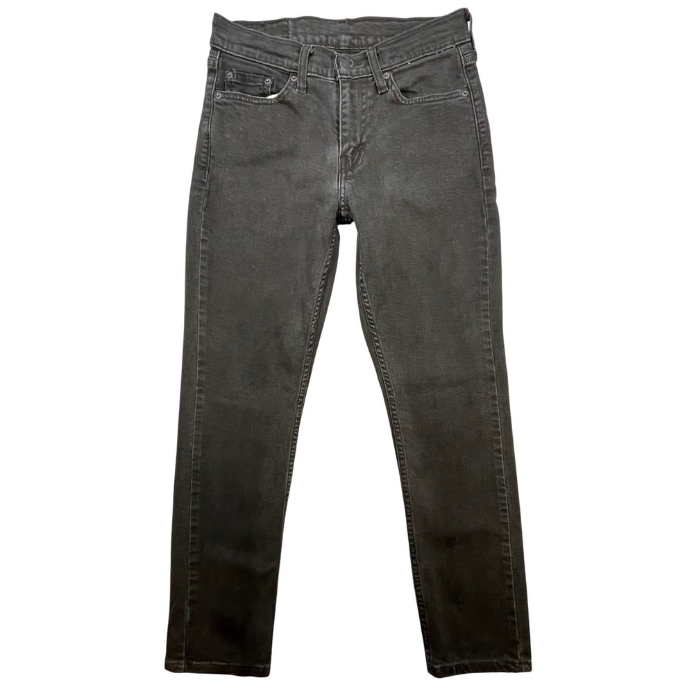 Levis Gray 511 Slim Fit Stretch Denim Jeans Mens 29x30